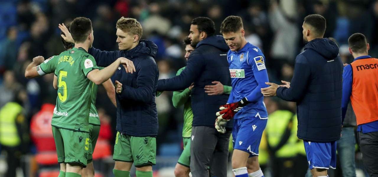 Real Sociedad verde vittoria lapresse 2020