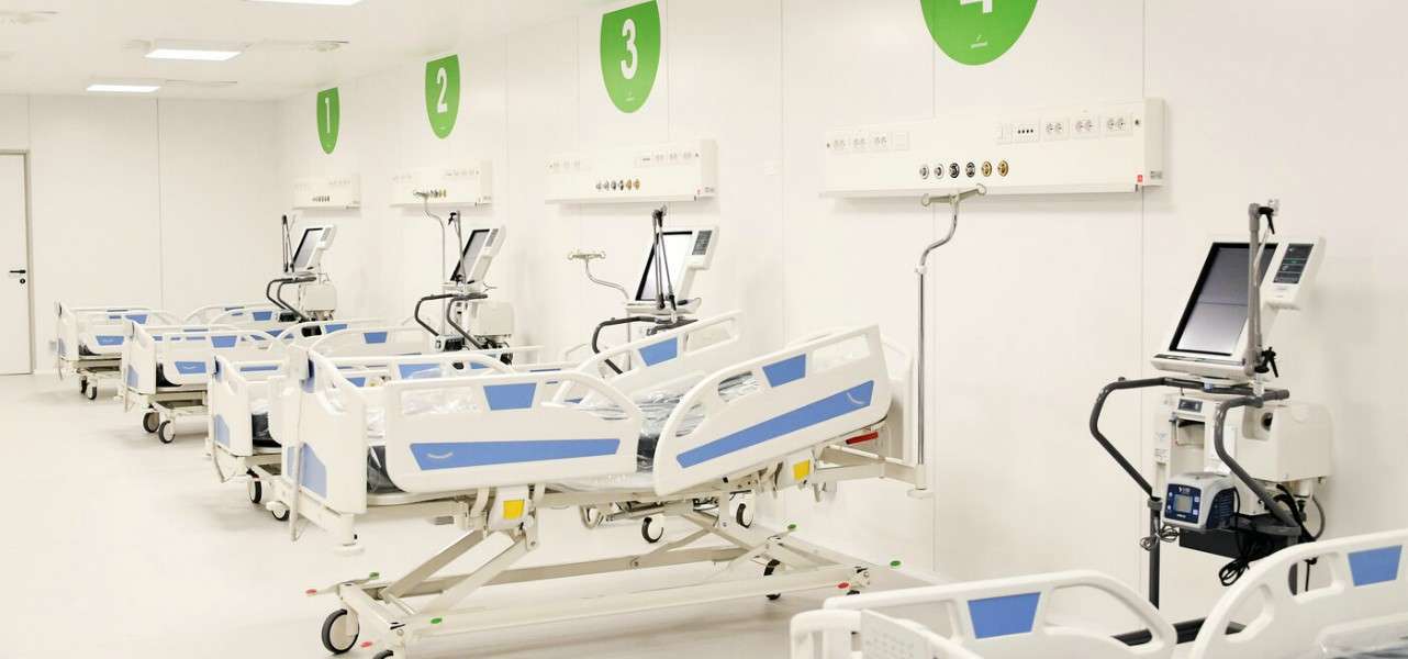 Ospedale fiera rianimazione