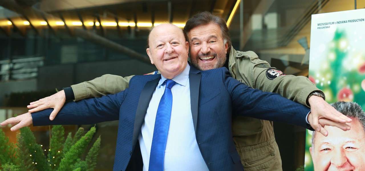 Massimo Boldi Christian De Sica lapresse 2020