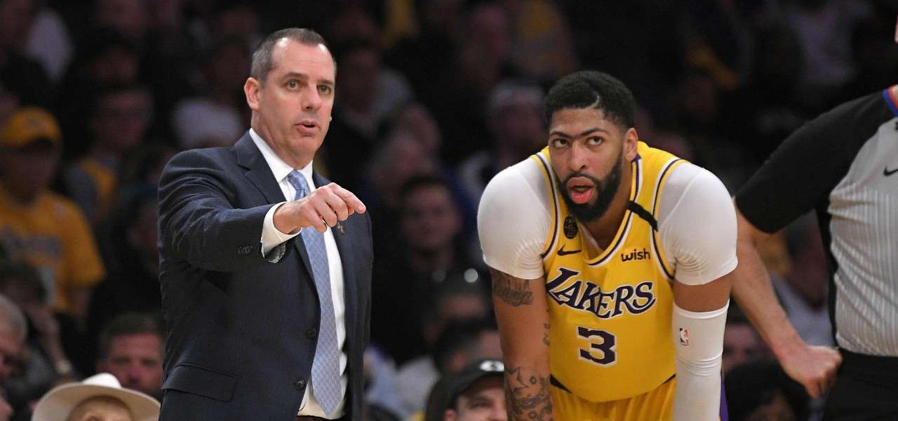 Frank Vogel Anthony Davis Lakers lapresse 2020