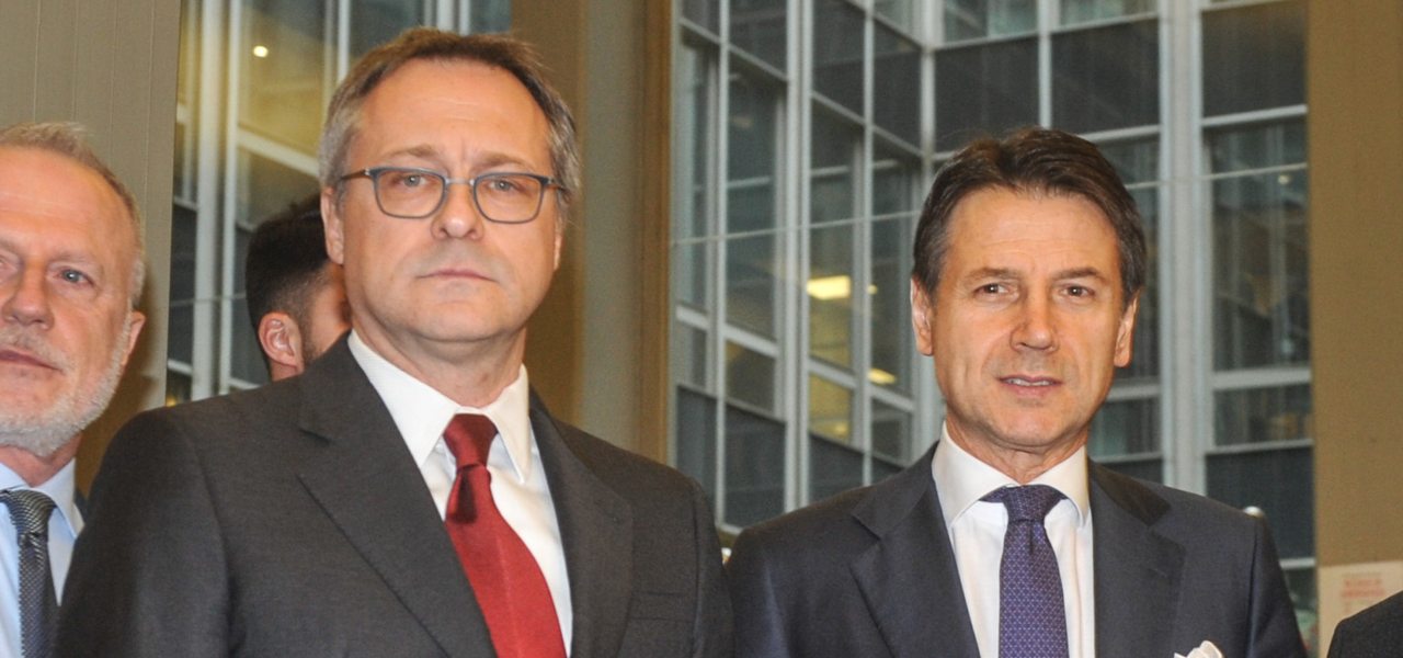 Carlo Bonomi e Premier Conte