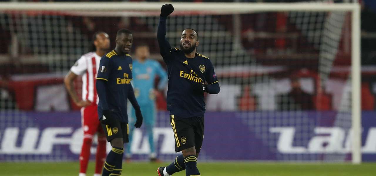 Alexandre Lacazette Arsenal gol lapresse 2020