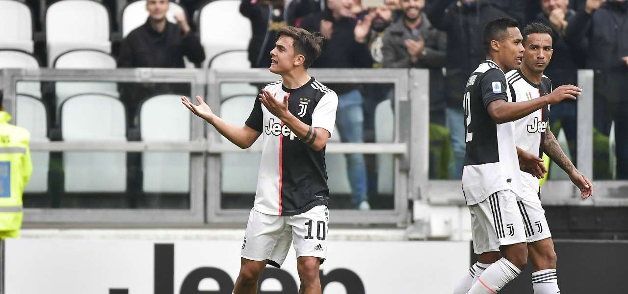 Paulo Dybala Juventus incitamento lapresse 2020