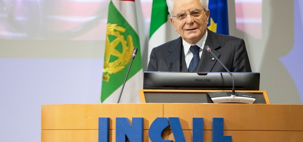 Mattarella all'Inail