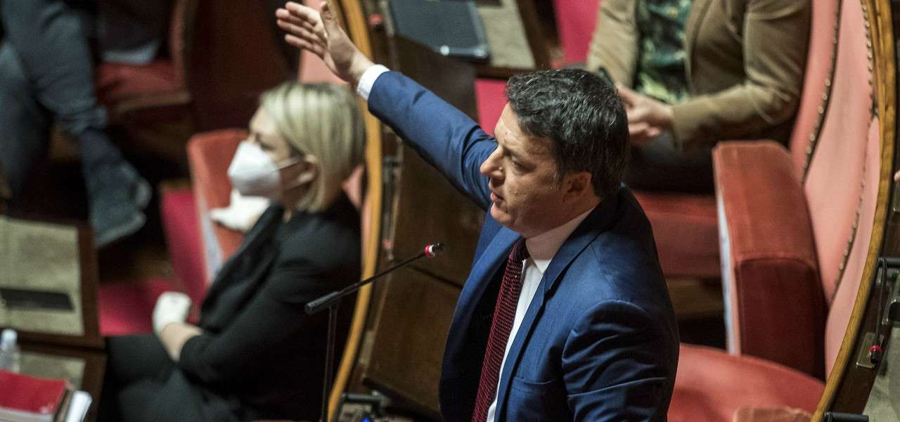 Matteo Renzi discorso Parlamento lapresse 2020