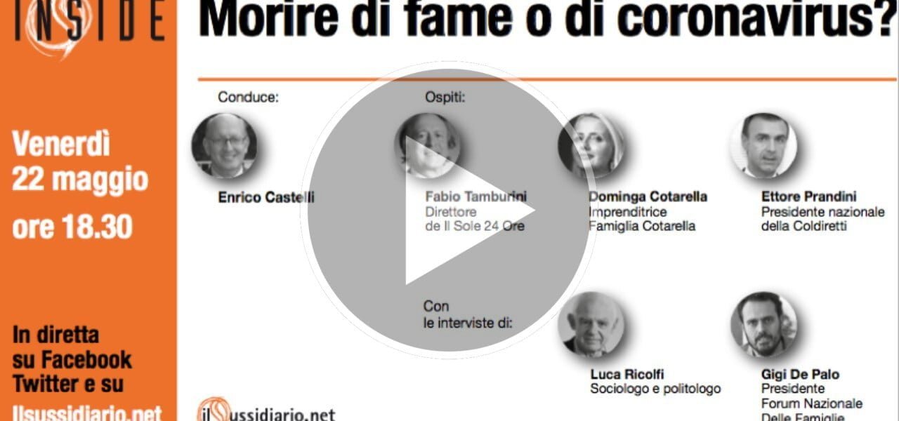 Inside Morire di fame o di coronavirus