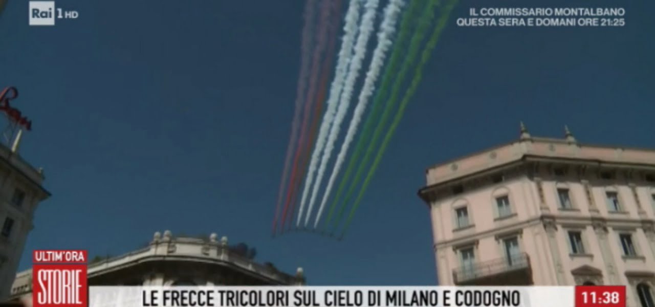 frecce tricolori 2020 rai