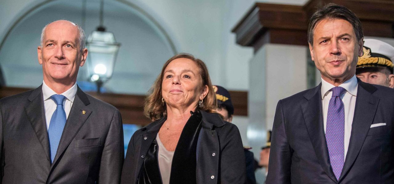 Lamorgese, Gabrielli e Conte