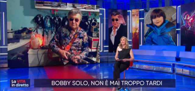 Bobby Solo a "La Vita in Diretta"