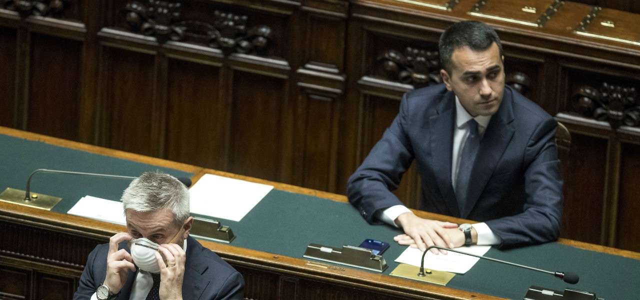 Luigi Di Maio parlamento lapresse 2020