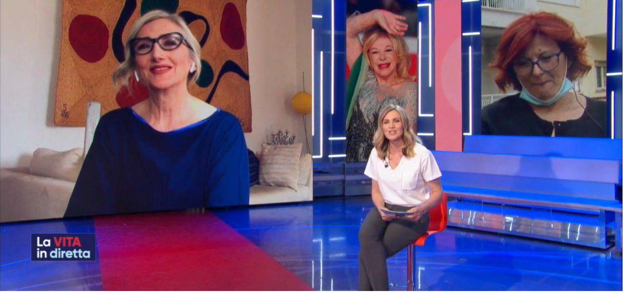 lunetta savino vita in diretta