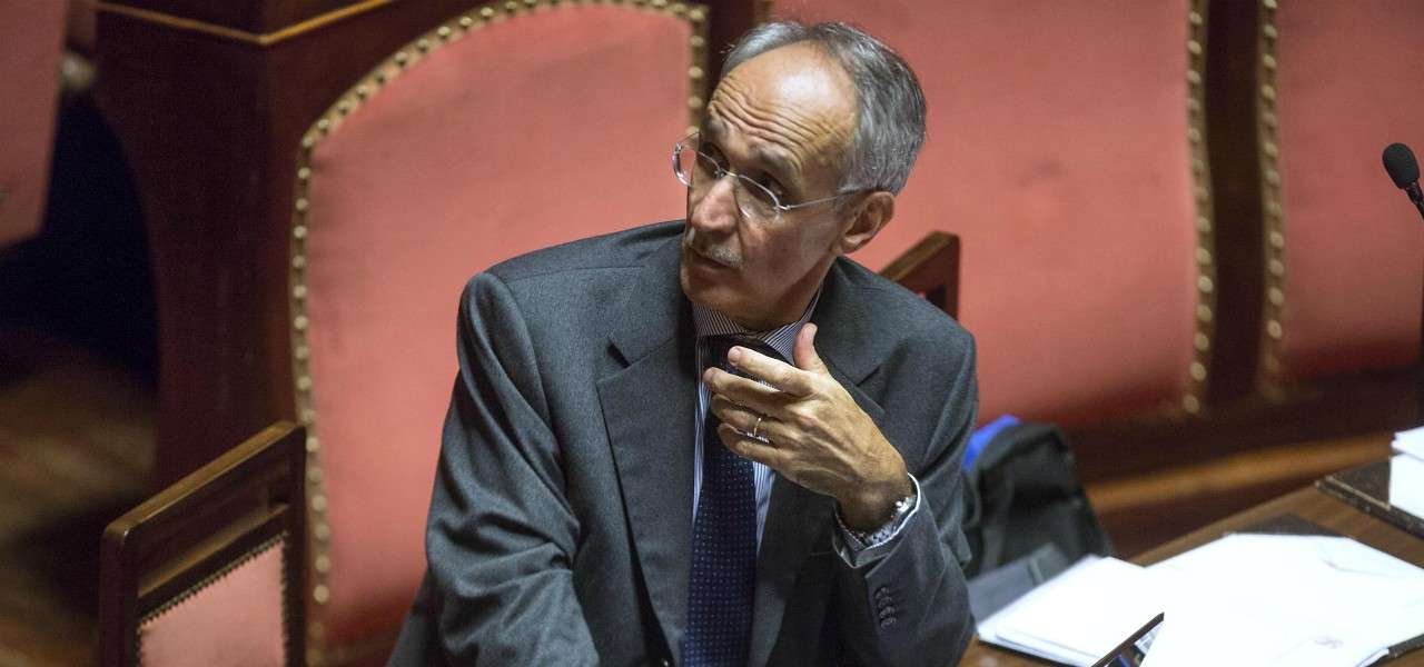 Pietro Ichino Senato lapresse 2020