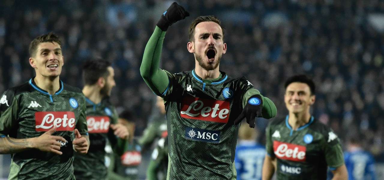 Fabian Ruiz Napoli verde gol lapresse 2020