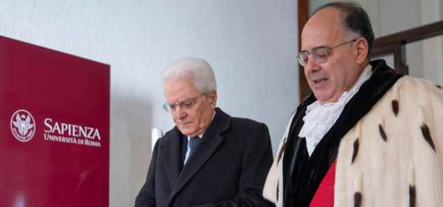Sapienza di Roma, mattarella