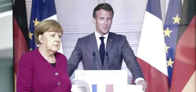 Macron Merkel videoconferenza lapresse 2020 640x300