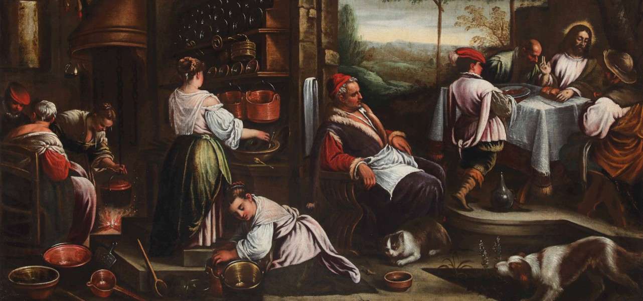 jacopo bassano emmaus 1538arte1280