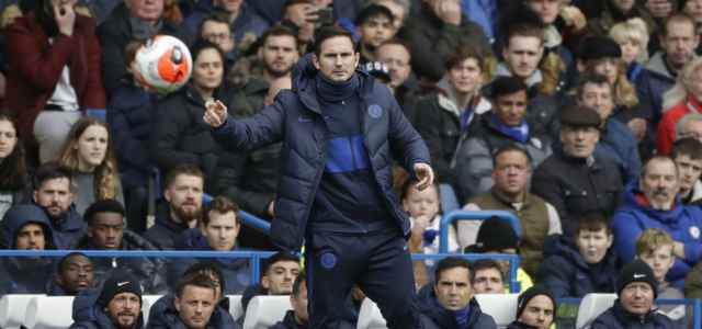 Frank Lampard Chelsea pallone lapresse 2020 640x300