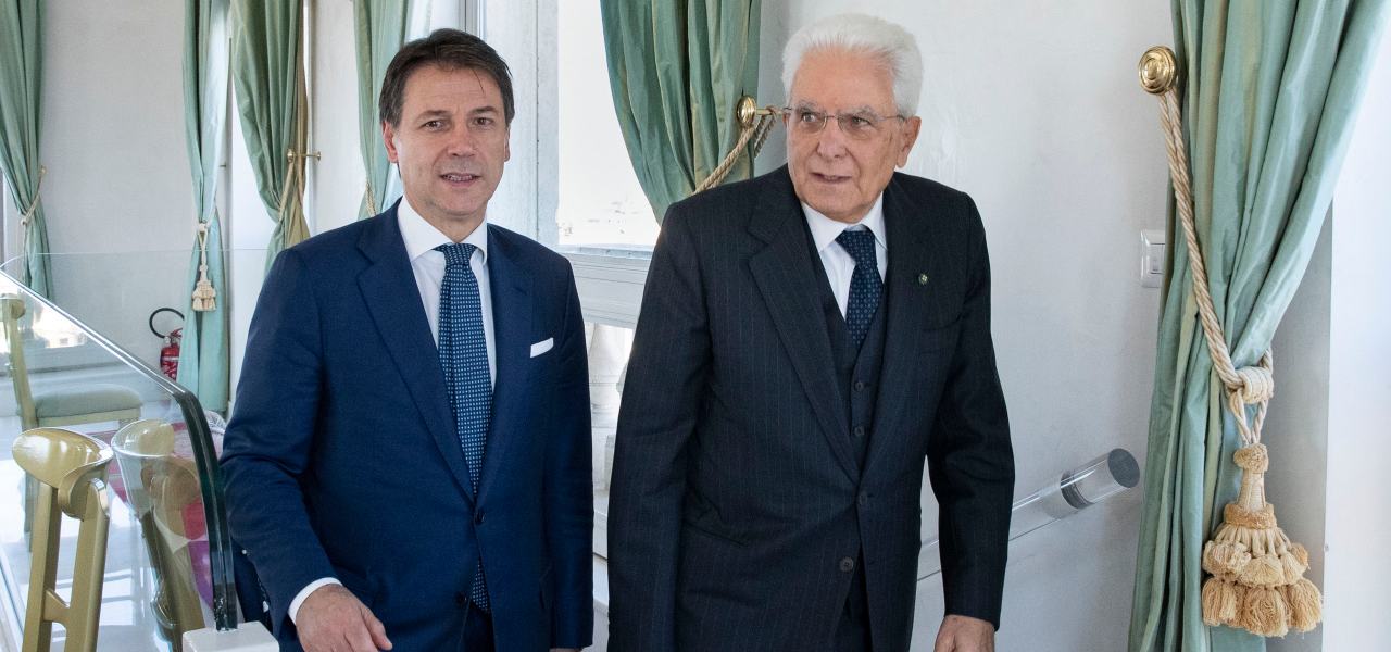 Conte e Mattarella