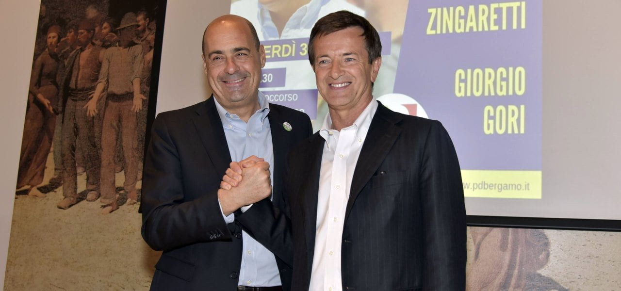 Zingaretti e Gori