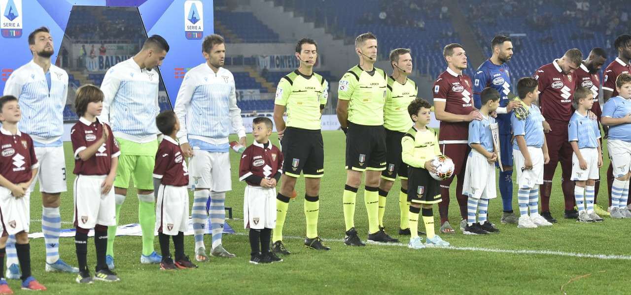 Lazio Torino schierate lapresse 2020