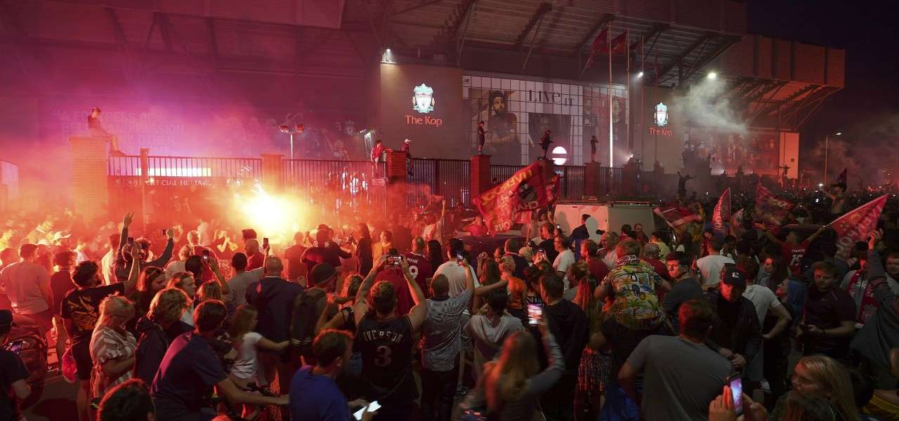 Liverpool Premier League festa lapresse 2020