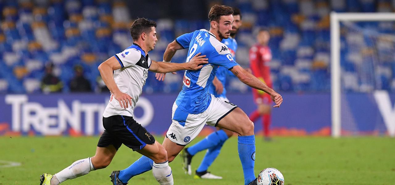 napoli atalanta fabian ruiz lapresse 2019