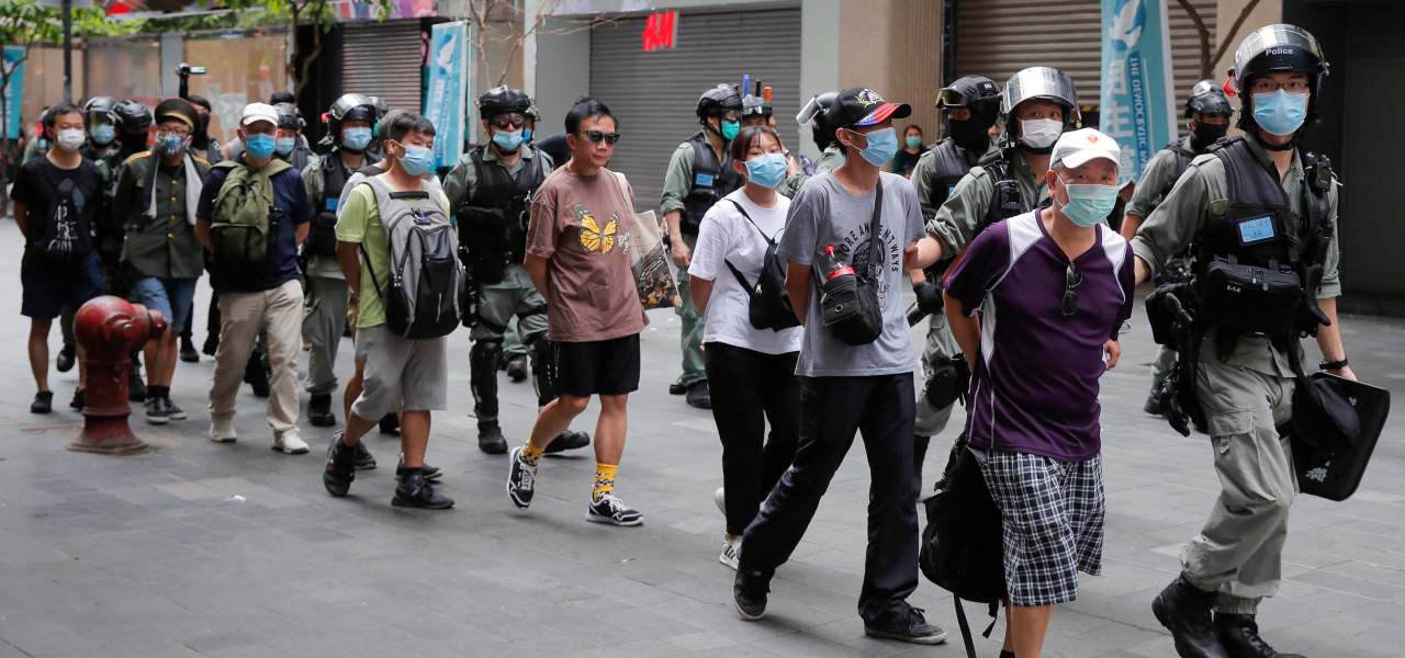 Arresti Hong Kong