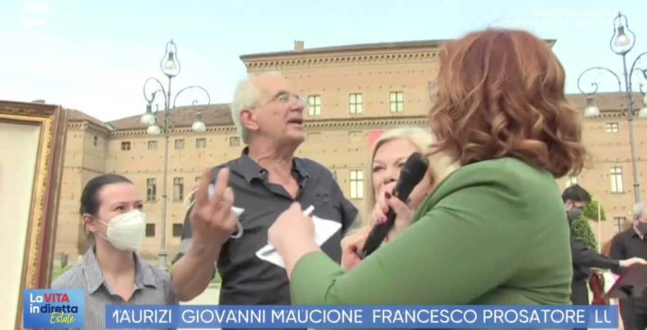 Giuseppe Caleffi vita in diretta