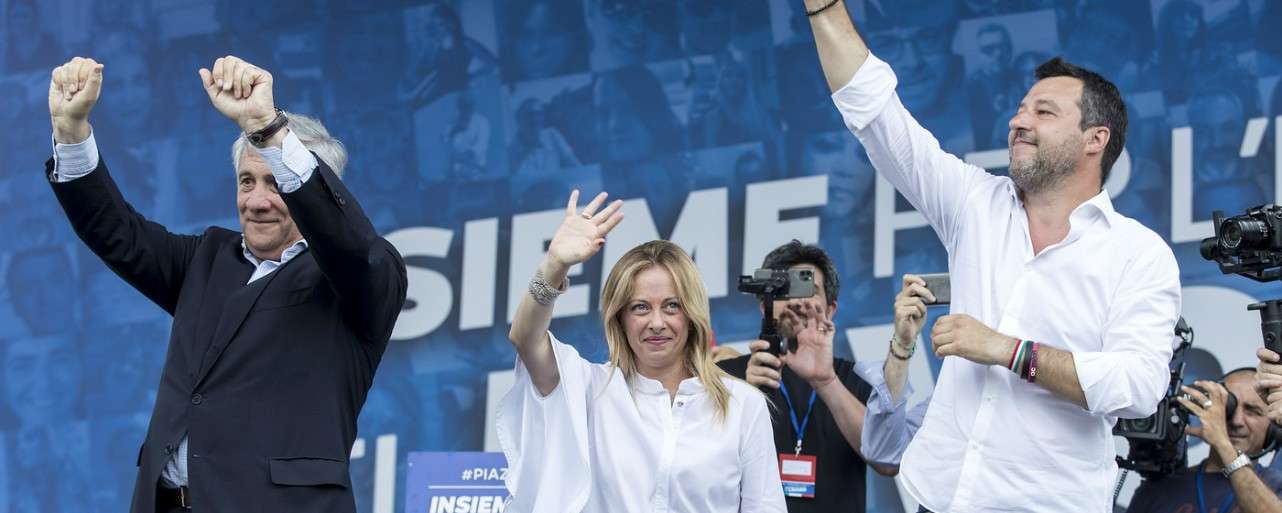tajani meloni salvini 1 lapresse1280