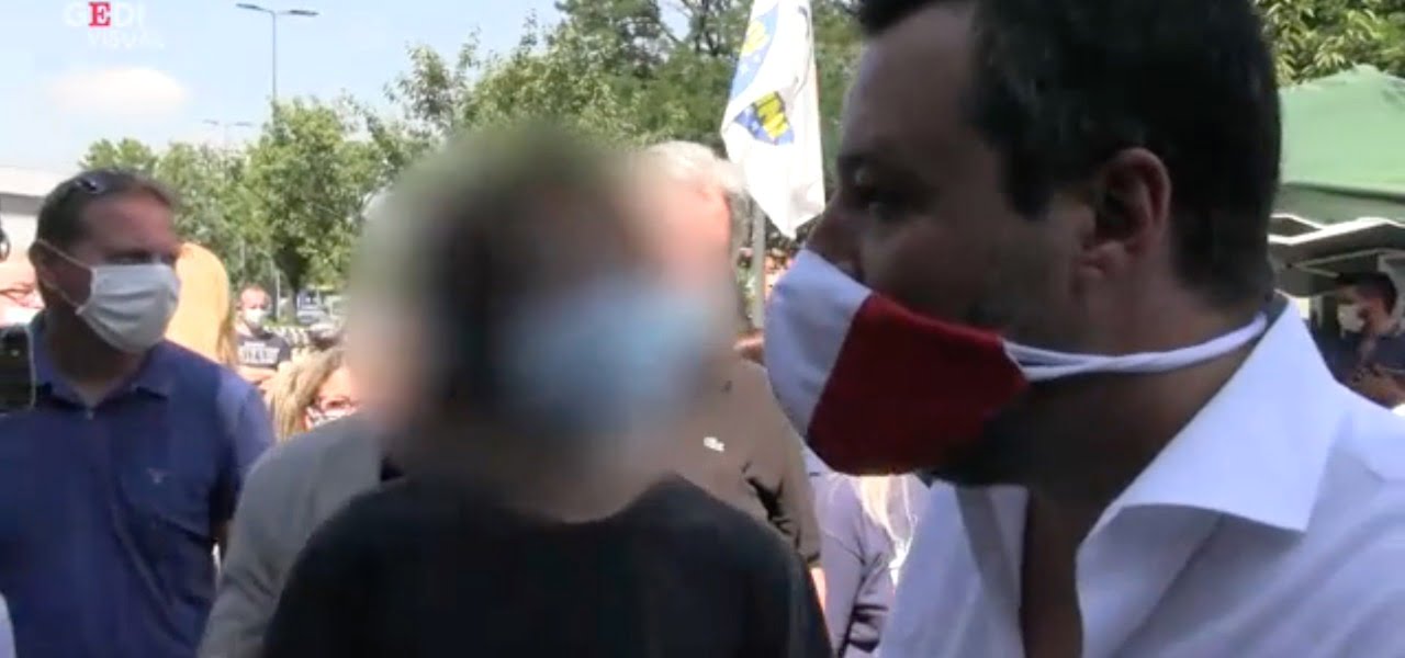 figlio selvaggia lucarelli salvini
