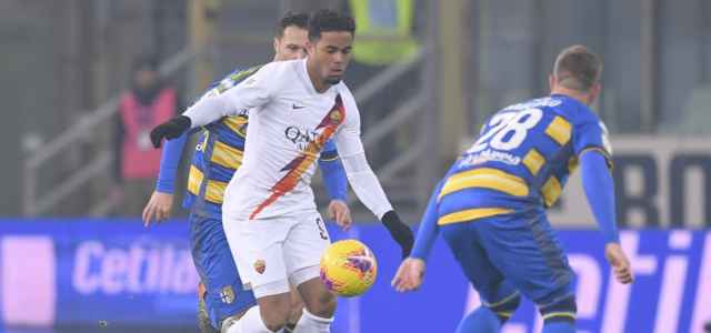 Justin Kluivert Gagliolo Roma Parma lapresse 2020 640x300
