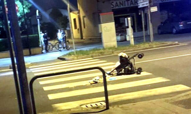 incidente brescia passeggino 2020