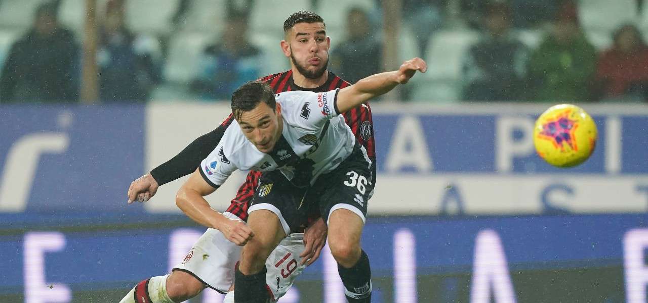 Darmian Theo Hernandez Parma Milan lapresse 2020