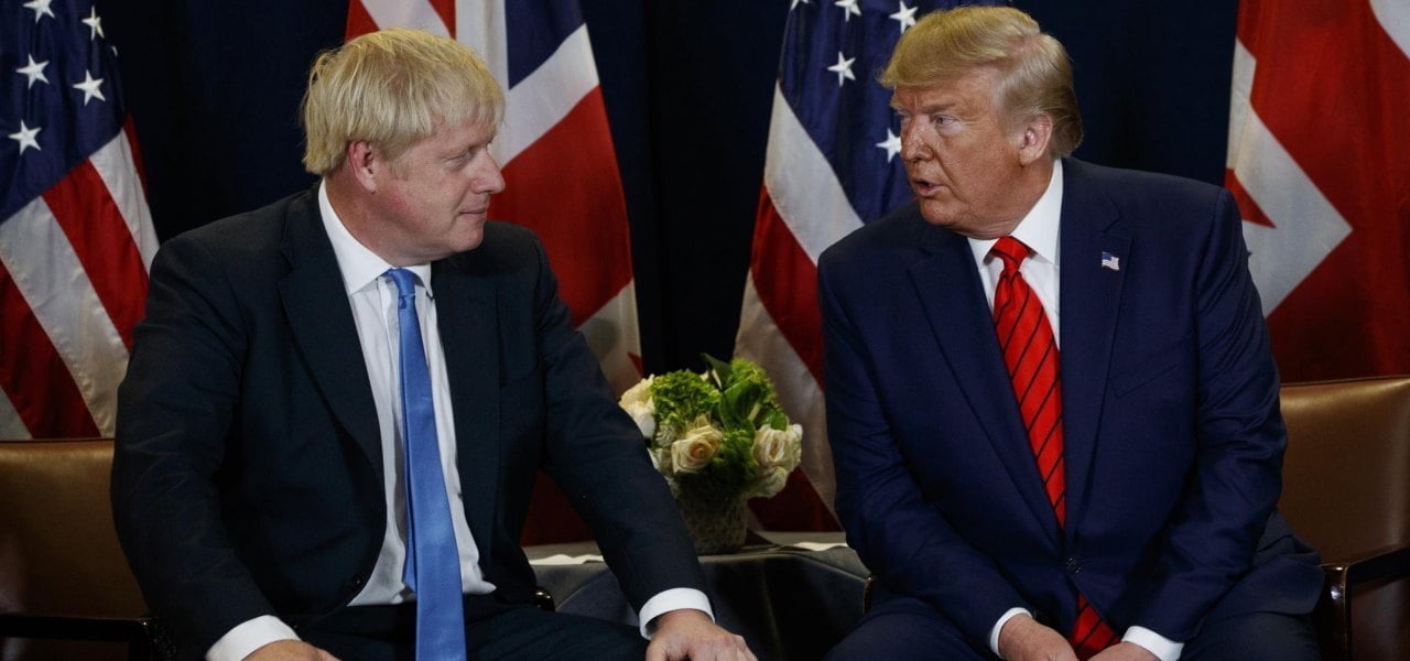 Johnson e Trump
