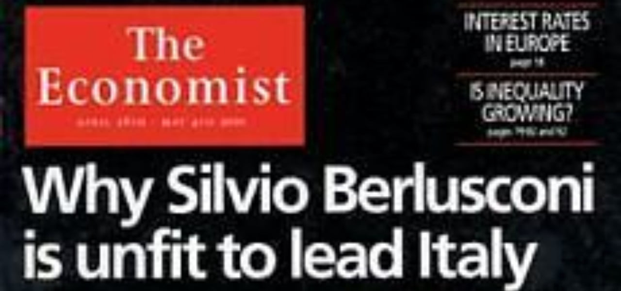 Economist vs Berlusconi