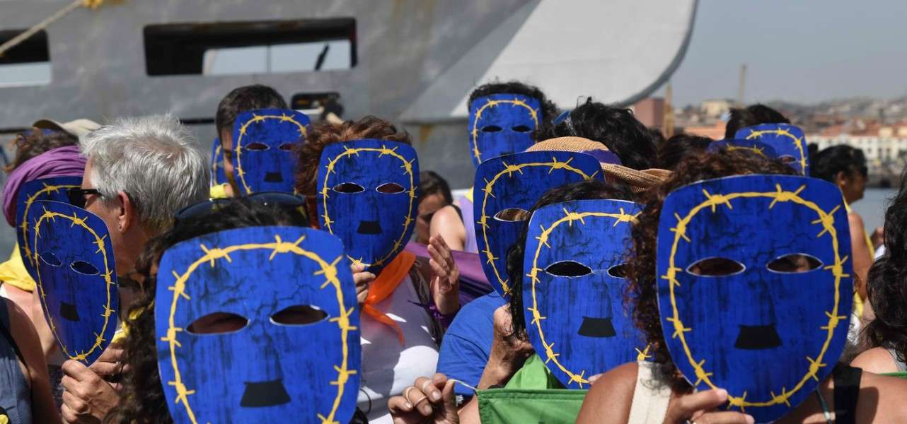 immigrazione migranti protesta 2 lapresse1280