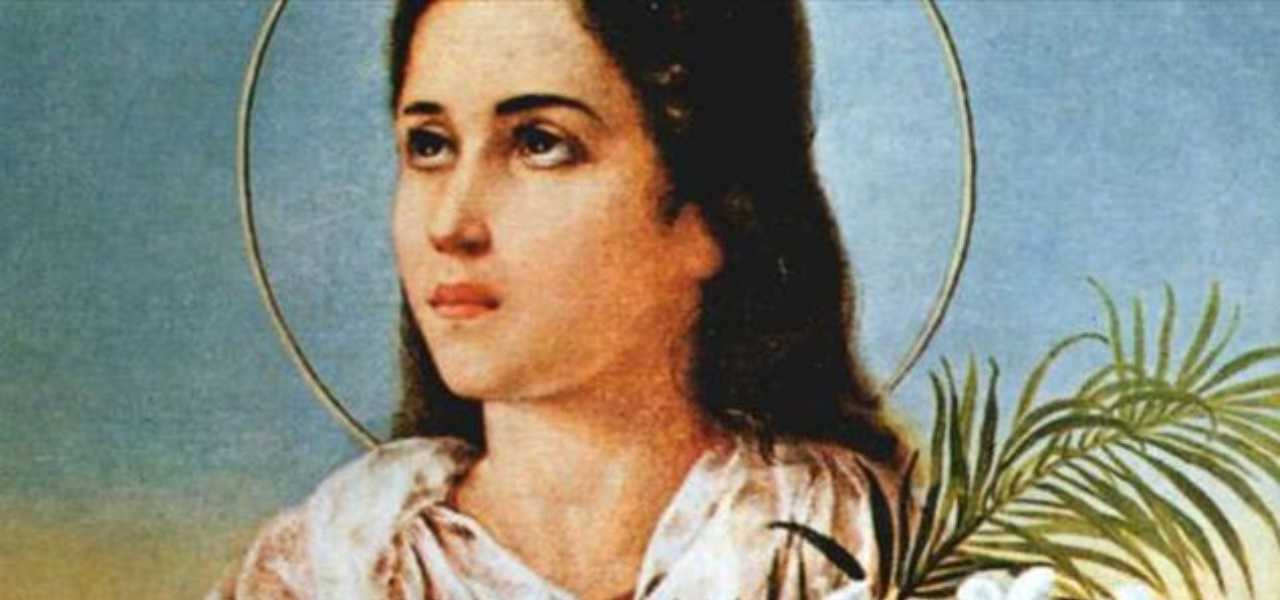 santa maria goretti 2019 iconografia