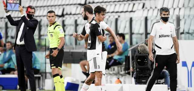 Dybala Higuain Juventus sostituzione lapresse 2020 640x300