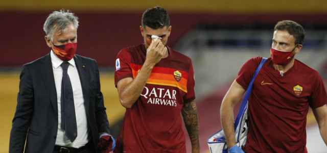 Lorenzo Pellegrini Roma infortunio lapresse 2020 640x300