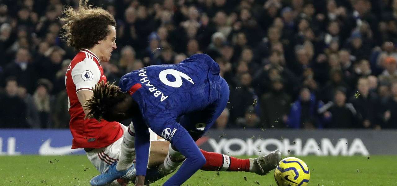 David Luiz Abraham Arsenal Chelsea lapresse 2020
