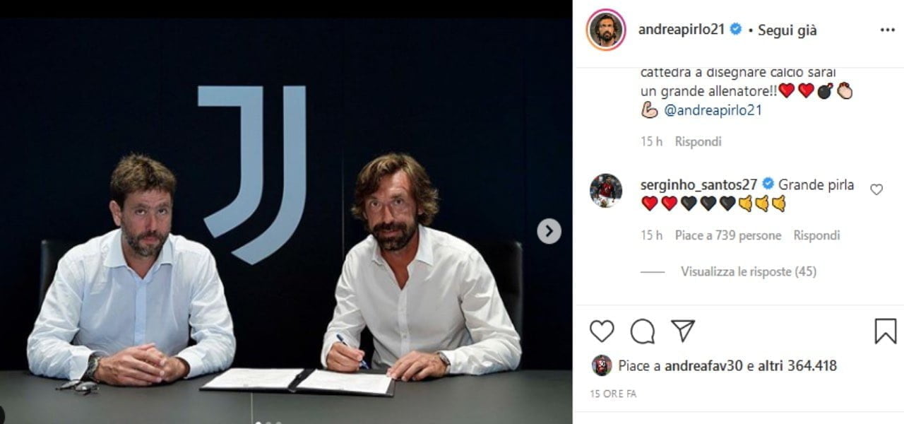 serginho gaffe pirlo