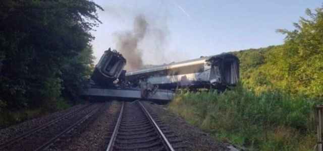 incidente treno in Scozia
