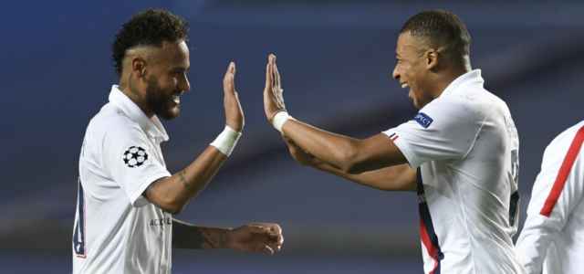 Neymar Mbappe Psg esultanza lapresse 2020 640x300