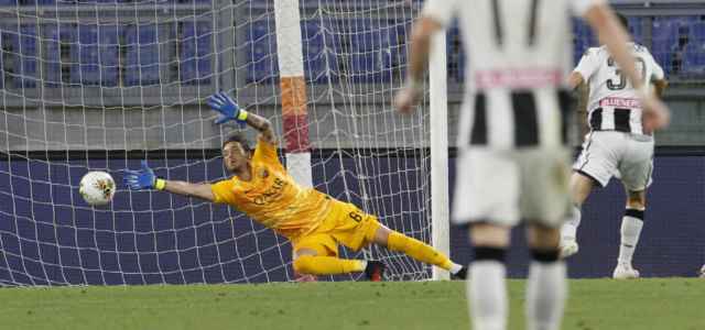 Antonio Mirante parata Roma Udinese lapresse 2020 640x300