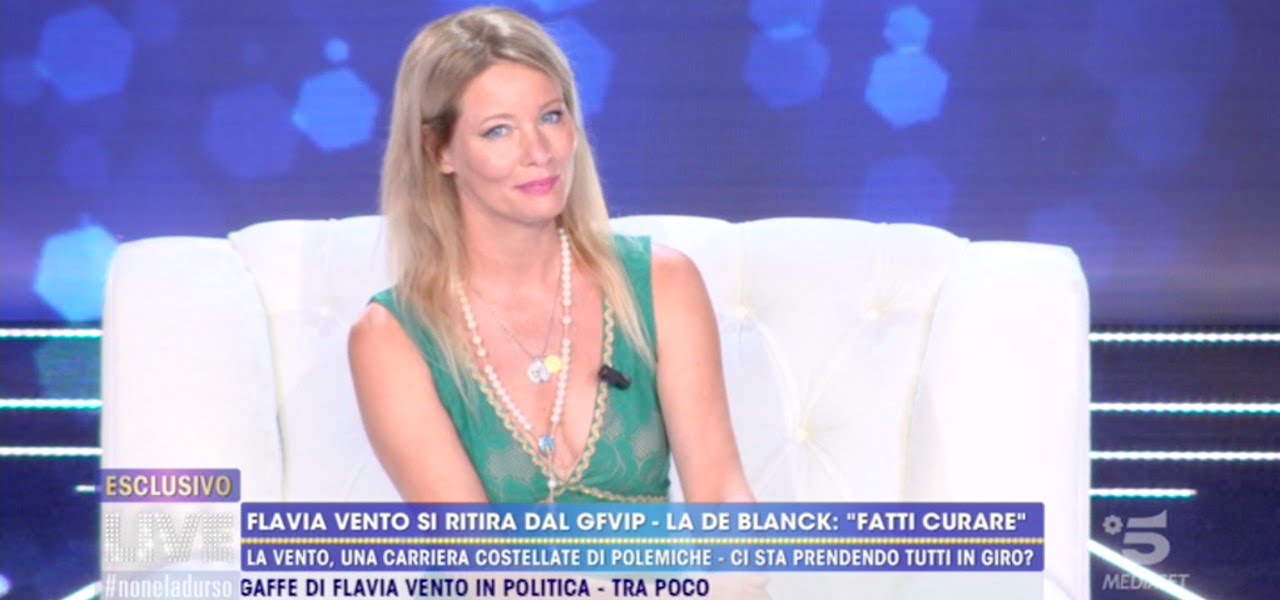 Flavia Vento Retroscena Su Addio Grande Fratello Centra Elisabetta