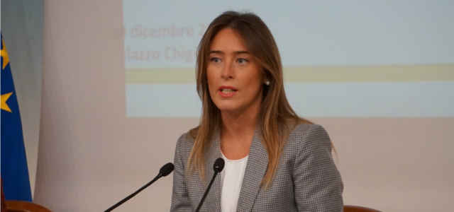 La politica Maria Elena Boschi