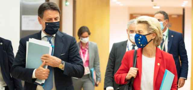 Conte e von der Leyen