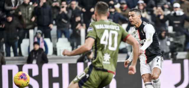 Cristiano Ronaldo Walukiewicz Juventus Cagliari lapresse 2020 640x300