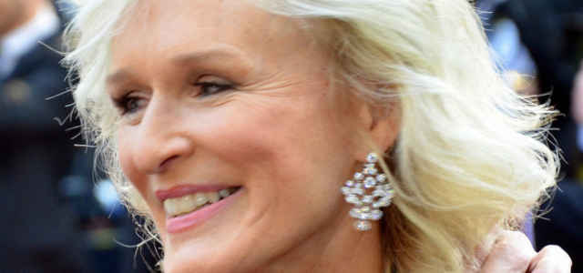 L’attrice Glenn Close