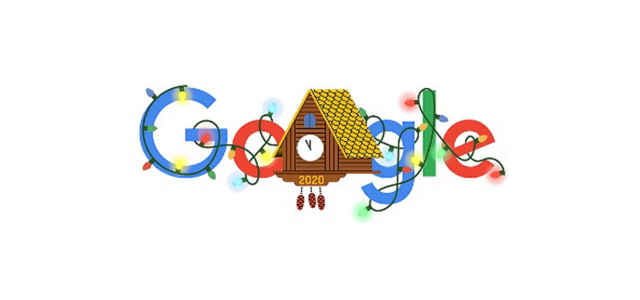 Il 'doodle' per la Notte di Capodanno